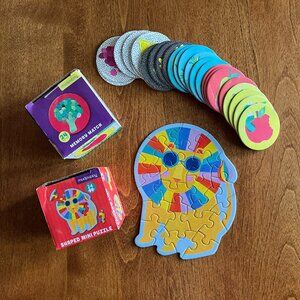 Mudpuppy memory game and mini puzzle